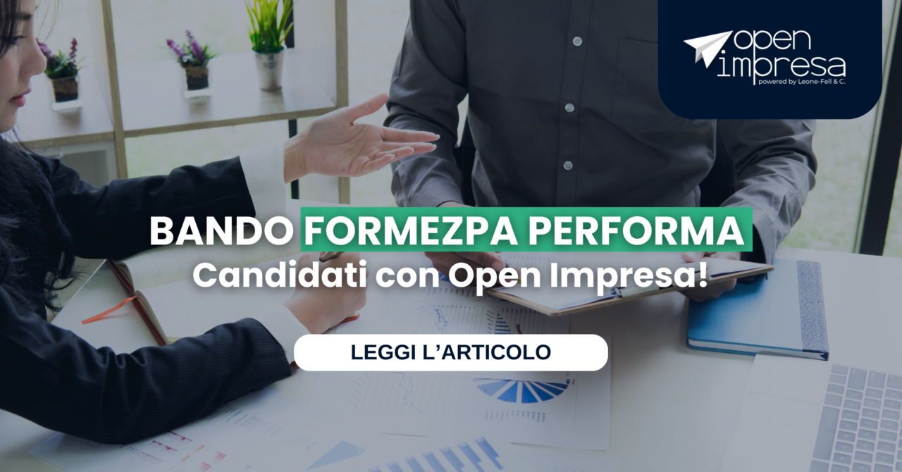 Bando FormezPa PerForma: candidati con Open Impresa
