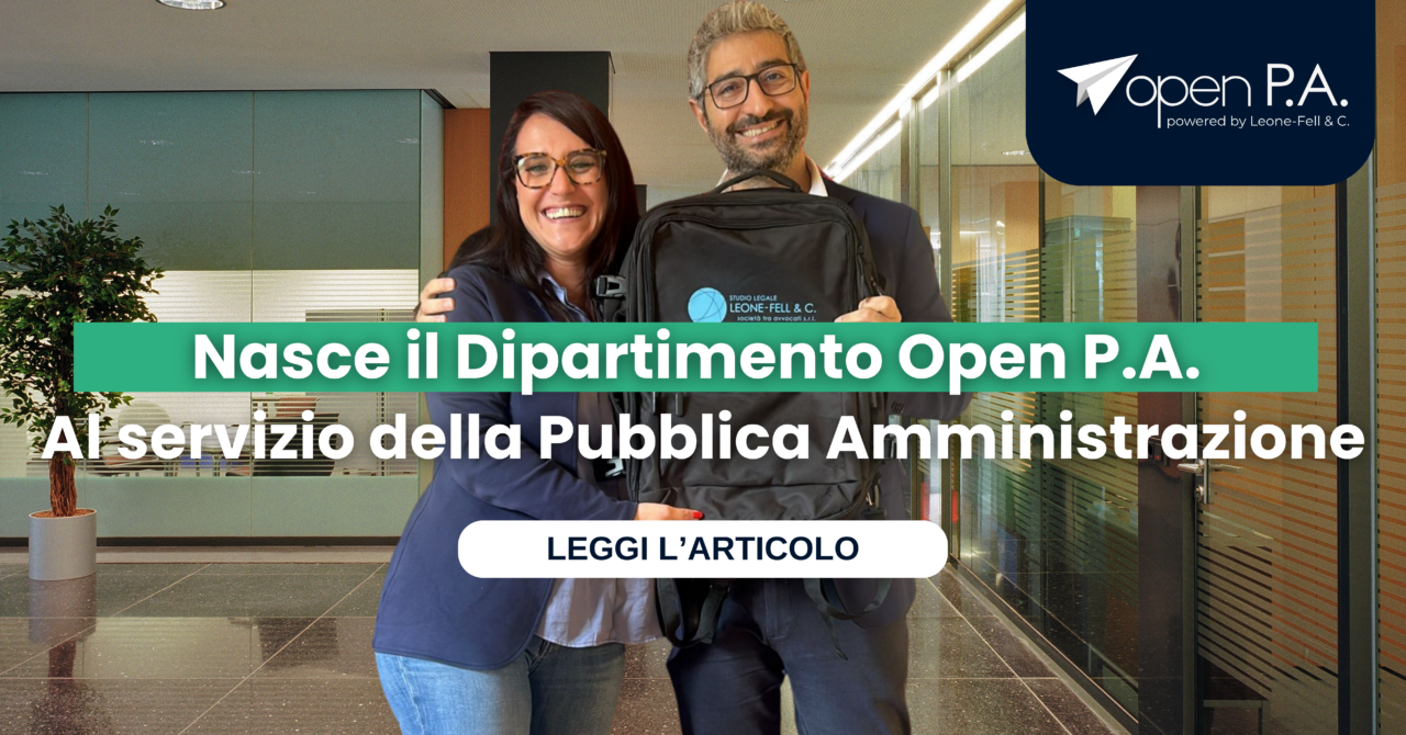 Open PA – Al servizio della Pubblica Amministrazione