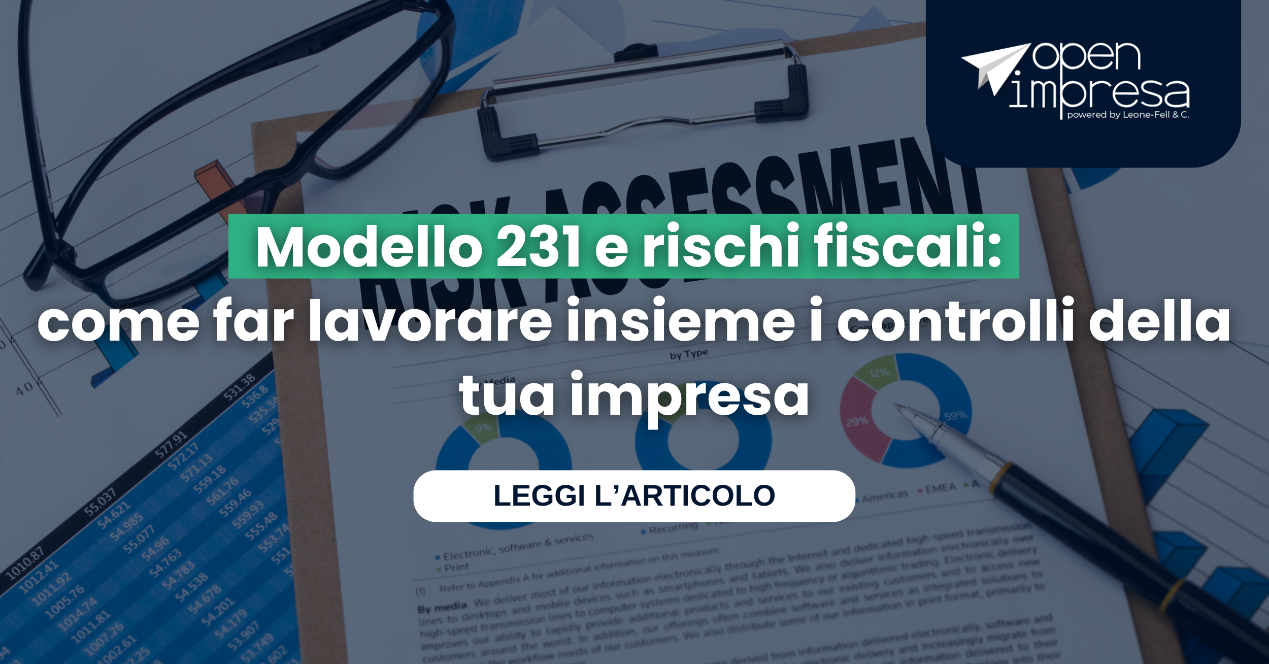 Modello 231 e rischi fiscali: come far lavorare insieme i controlli della tua impresa